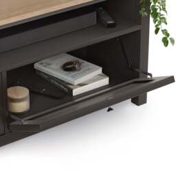 Dartmouth Corner TV Unit with Storage - Christow - thumbnail 2