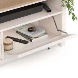 Dartmouth Corner TV Unit with Storage - Christow - thumbnail 6
