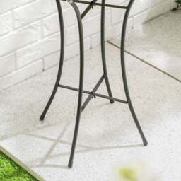 Glass Bird Bath With Stand - Christow - thumbnail 4