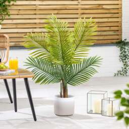 Artificial Areca Palm Tree – 3-6ft - Christow - thumbnail 2