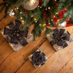 Cotton Light Up Christmas Parcels – Set of 3 - Christow - thumbnail 6