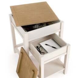 Dartmouth Nest of Tables with Storage - Christow - thumbnail 6