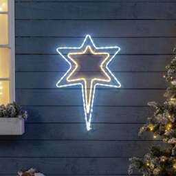 North Star Christmas Wall Light - Christow