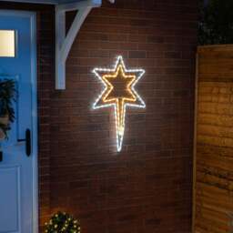 North Star Christmas Wall Light - Christow - thumbnail 4