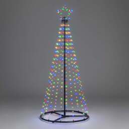 Maypole Christmas Tree (Multi) - Christow - thumbnail 2