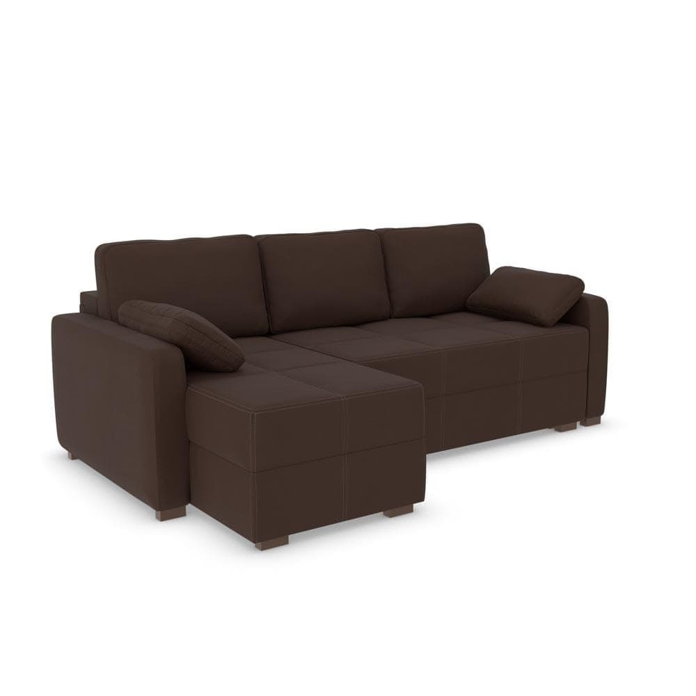Charlie Corner Sofa Bed - LHF - Bison - image 1