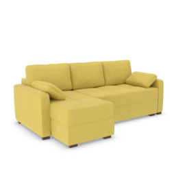 Charlie Corner Sofa Bed - LHF - Popcorn