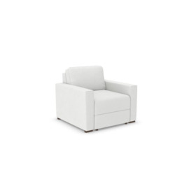 Charlotte Chair Bed Settee - Polar White - thumbnail 1