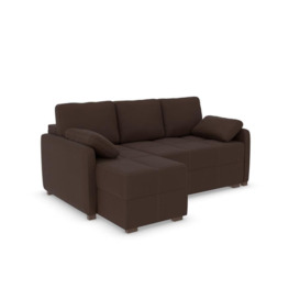 Ashley Corner Sofa Bed - LHF - Bison