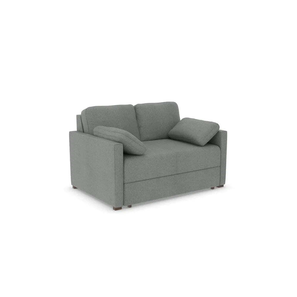 "GOOD TO GO ~ Alice Two-Seater Sofa Bed - Micro Weave - Pebble (SHUB301-5) - " - image 1