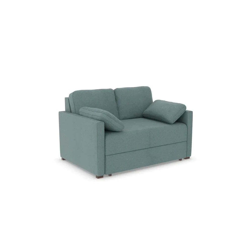 "GOOD TO GO ~ Alice Two-Seater Sofa Bed - Micro Weave - Pacific (SHUB311-5) - " - image 1