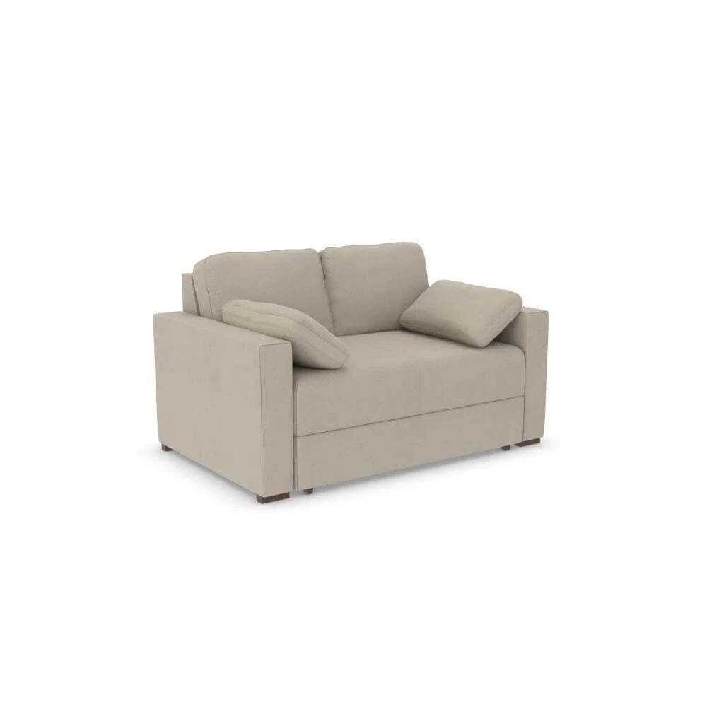 "Ex Display - Charlotte Two Seater Sofa - Micro Weave Sky (Shub495) - " - image 1