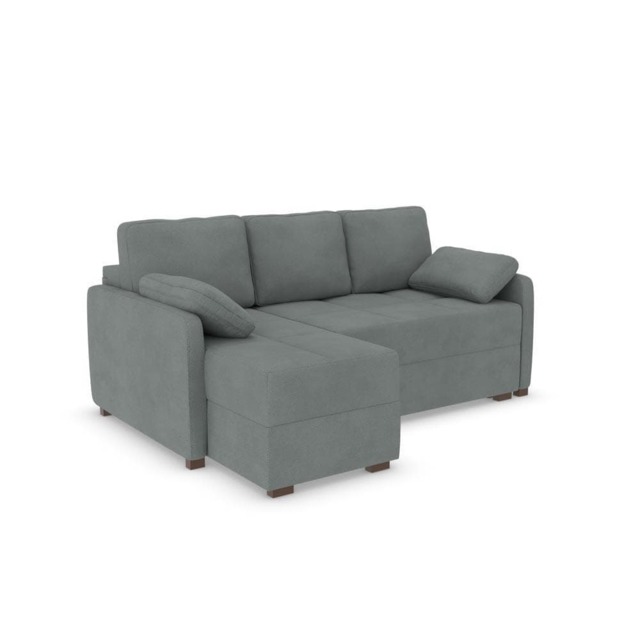 Ashley Corner Sofa Bed - LHF - Warm Grey