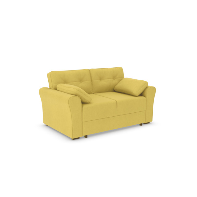 Jodie Two-Seater Sofa Bed - Popcorn