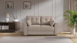 Jodie Two-Seater Sofa Bed - Popcorn - thumbnail 2
