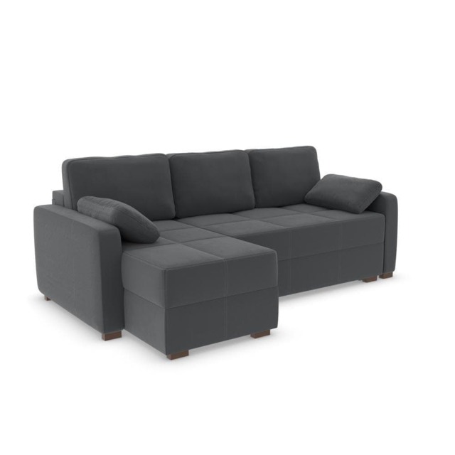 Charlie Corner Sofa Bed - LHF - Cosy Grey - image 1
