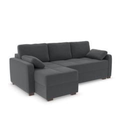 Charlie Corner Sofa Bed - LHF - Cosy Grey - thumbnail 1