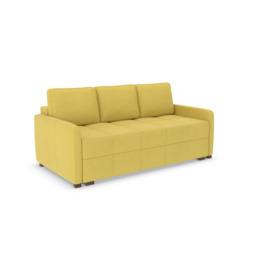 Ashley Three Seater Sofa Bed - Popcorn - thumbnail 1