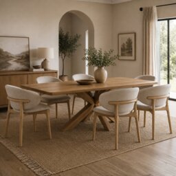 Arden Dining Table & 6 Nina Chairs - thumbnail 2