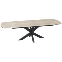 Phoenix Dining Table - Traventine - thumbnail 3