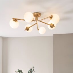 Aaron 6 Light Semi Flush - thumbnail 2