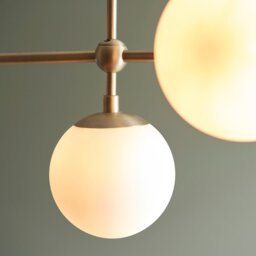 Matt Antique Brass Linear Pendant - thumbnail 5