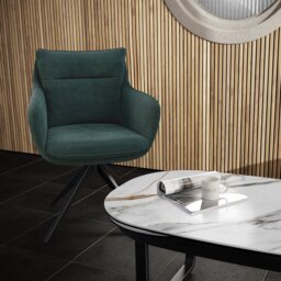 Belfast Dining Chair - Fir Green - thumbnail 4