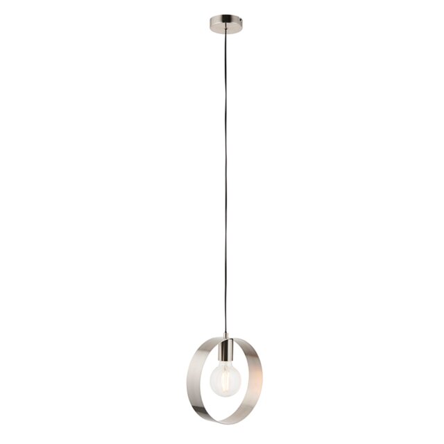 Hoop Pendant Nickel - image 1