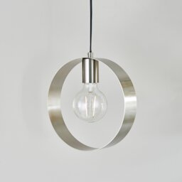 Hoop Pendant Nickel - thumbnail 5