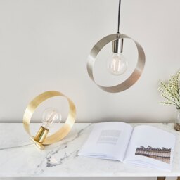 Hoop Pendant Nickel - thumbnail 2