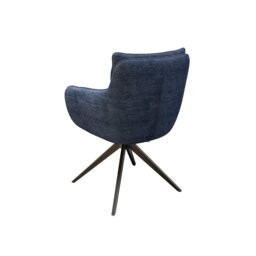 Belfast Dining Chair - Dark Blue - thumbnail 3