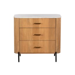 Cookes Collection Rhys 3 Drawer Chest - thumbnail 1
