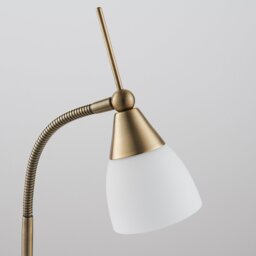 Antique Brass Touch Desk Lamp - thumbnail 2