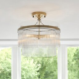 Marietta 3 Light Semi Flush - thumbnail 2