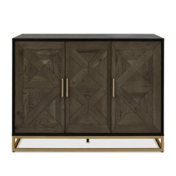 Iris Fumed Narrow Sideboard - thumbnail 4
