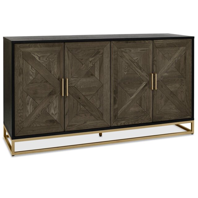 Iris Fumed Oak Wide Sideboard - image 1