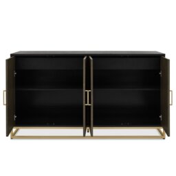 Iris Fumed Oak Wide Sideboard - thumbnail 3