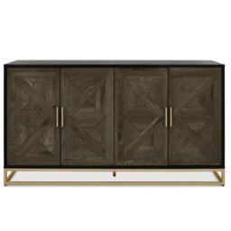 Iris Fumed Oak Wide Sideboard - thumbnail 4