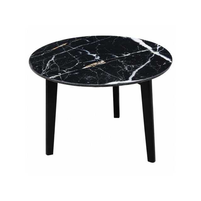 Voy Lamp Table - Black Marble Print Medium - image 1