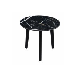 Voy Lamp Table - Black Marble Print Medium - thumbnail 3