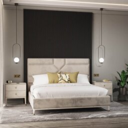 Diana 6ft Bedstead - Stone - thumbnail 3