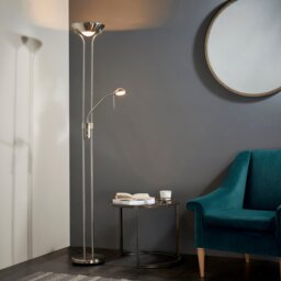 Rome Floor Lamp - Chrome - thumbnail 2