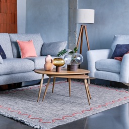 Ercol Pebble Coffee Table Nest - thumbnail 2