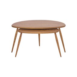 Ercol Pebble Coffee Table Nest - thumbnail 3