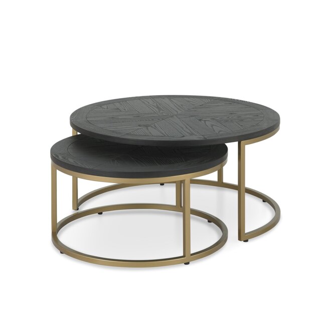 Cookes Collection Archie Peppercorn Ash Nest of Tables - image 1