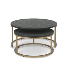 Cookes Collection Archie Peppercorn Ash Nest of Tables - thumbnail 2