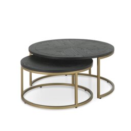 Cookes Collection Archie Peppercorn Ash Nest of Tables