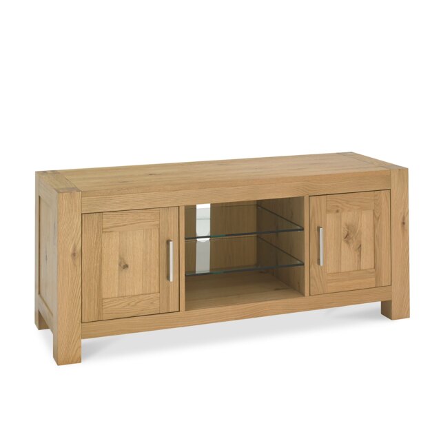 Cookes Collection Trinity Light Oak Entertainment Unit - image 1