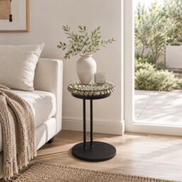 Iona Side Table 60cm High - thumbnail 2