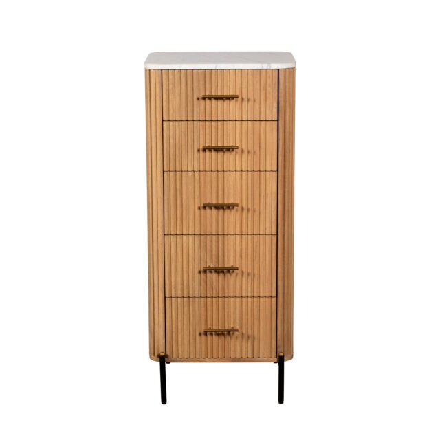 Cookes Collection Rhys 5 Drawer Tall Chest - image 1